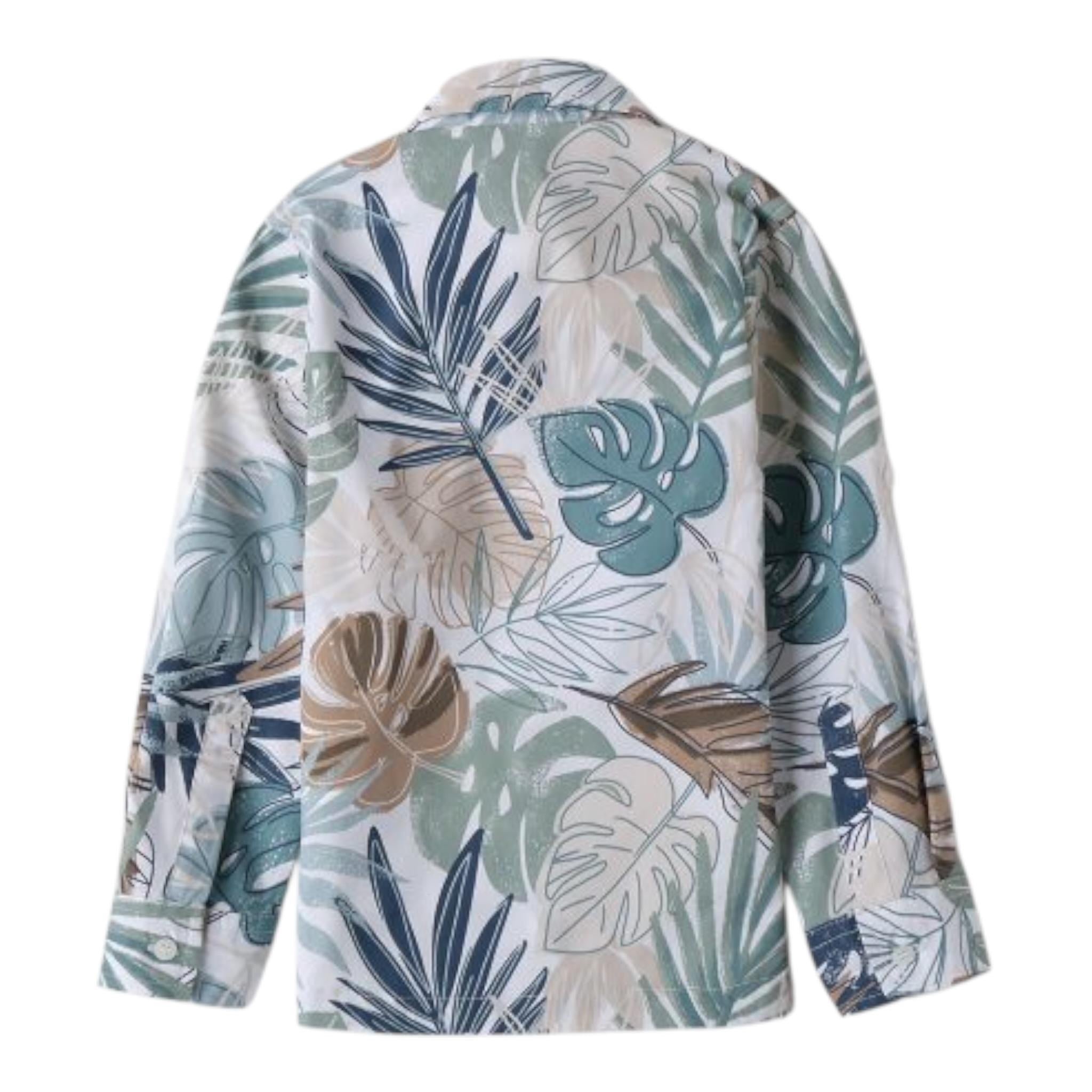 Sarabanda Camicia Manica Lunga Stampa Fantasia per Bambino 0B133X BIANCO SARABANDA 