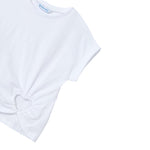 Mayoral T-Shirt Girocollo Tinta Unita per Bambina 3006 BIANCO MAYORAL 
