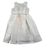 Mimilu' Abito Cerimonia Tinta Unita Giromanica per Bambina 434 BIANCO MIMILU' 