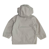 K-Way Giubbino Tinta Unita con Zip E Cappuccio per Bambino K41335WX GRIGIO K-WAY 