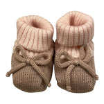 COLORI CHIARI babbucce bicolore con ricami Beige per Neonata FF757198 BEIGE COLORI CHIARI 
