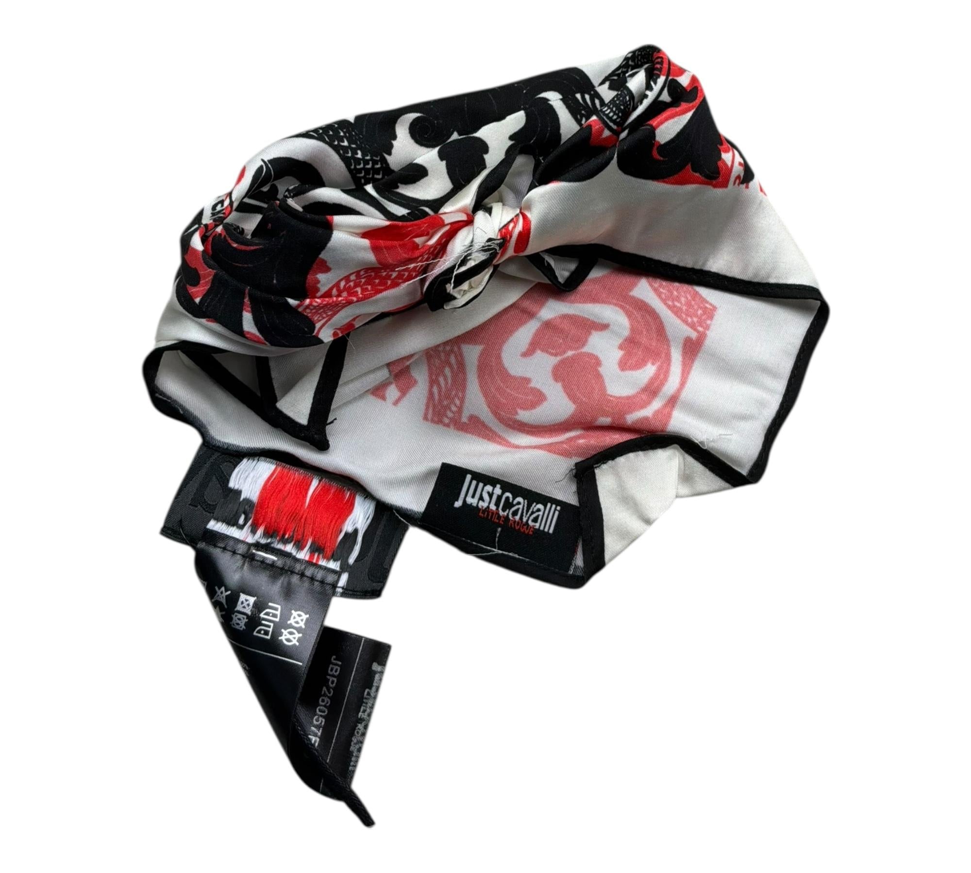 Just Cavalli Foulard Stampa Fantasia per Bambino JBP26057FO MULTICOLOR JUST CAVALLI 