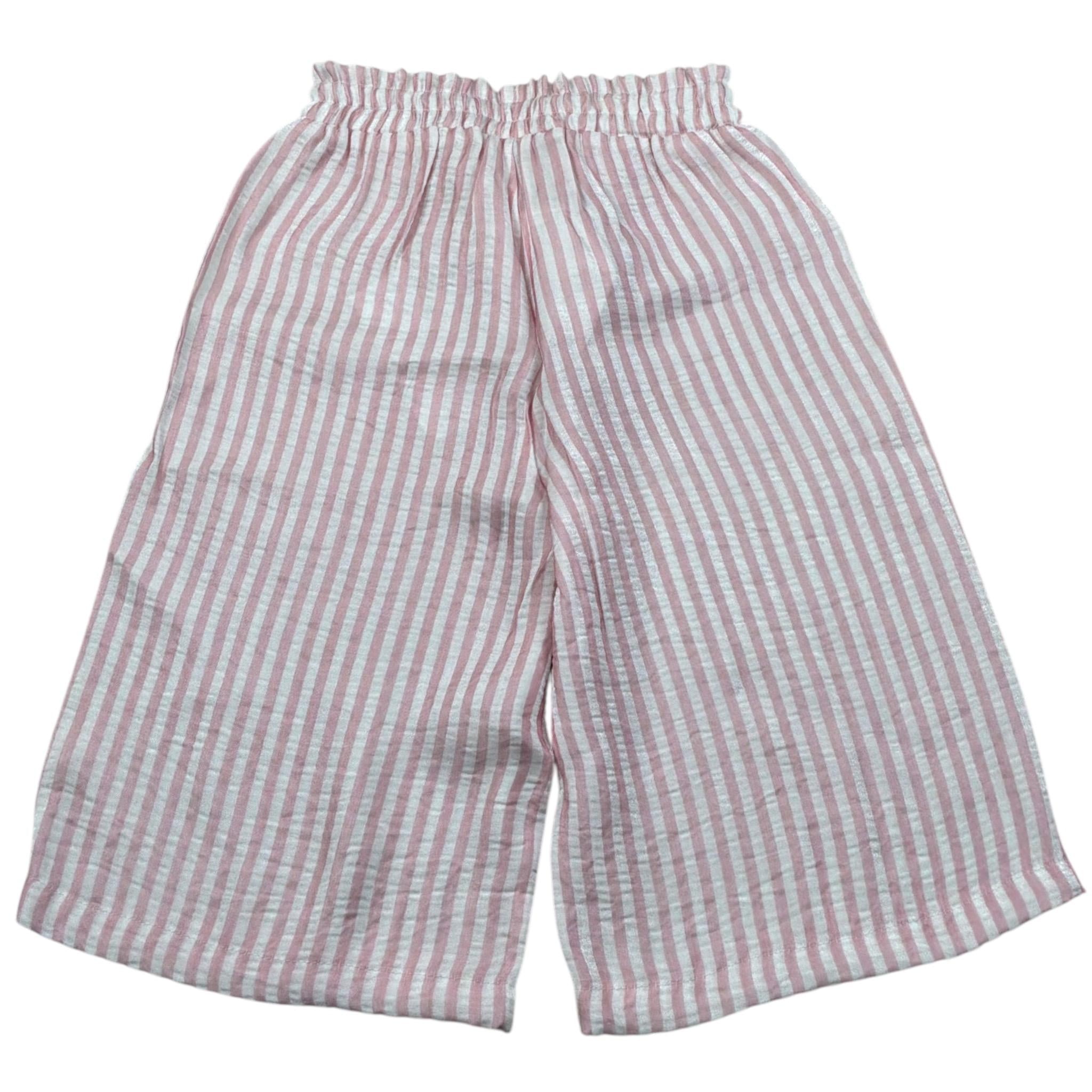 M+E' Pantalone Fantasia A Righe Rosa per Neonata UE1179 ROSA M+E' 
