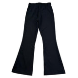 John Richmond Pantalone Tinta Unita Modello Zampa per Bambina RGP26125PA NERO JOHN RICHMOND 