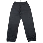 NEVER TOO pantalone tinta unita con elastico in vita Nero per Bambino NT2084R NERO NEVER TOO 