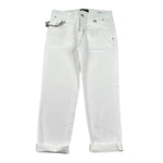 Antony Morato Pantalone tinta unita con Girovita Regolabile Bianco per Bambino MKTR00228X BIANCO ANTONY MORATO 