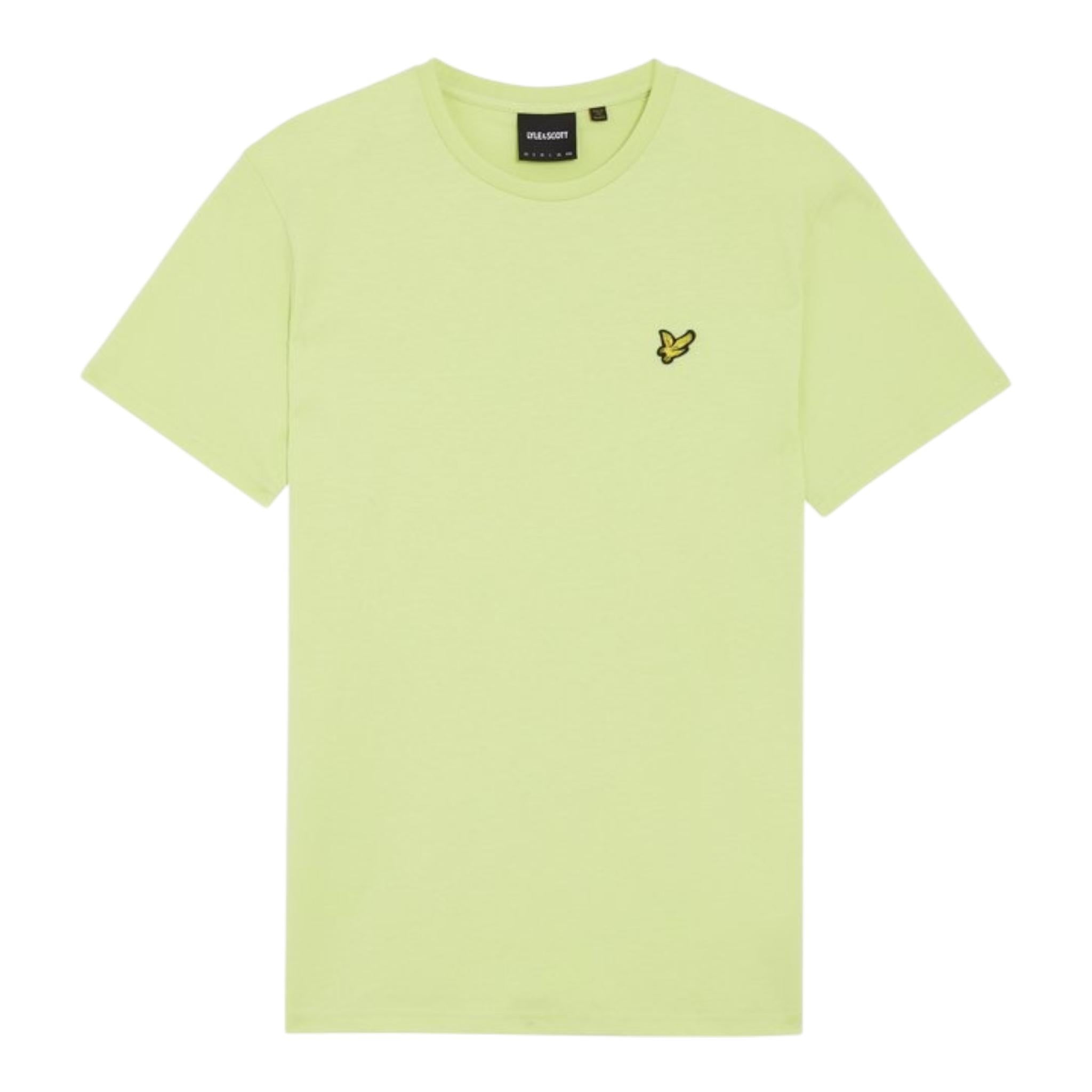 Lyle&Scott T-Shirt Girocollo Tinta Unita con Logo per Bambino TSB2000V VERDE LYLE&SCOTT 