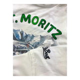 SAINT BARTH shirt girocollo tinta unita con stampa in contrasto Panna per Neonato LUT0003 PANNA SAINT BARTH 