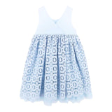 Angel'S Face Abito Tinta Unita Giromanica Traforato per Bambina CORELLA TURCHESE ANGEL'S FACE 