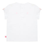 Billieblush T-Shirt Tinta Unita con Stampa per Neonata U21105 BIANCO BillIEBLUSH 