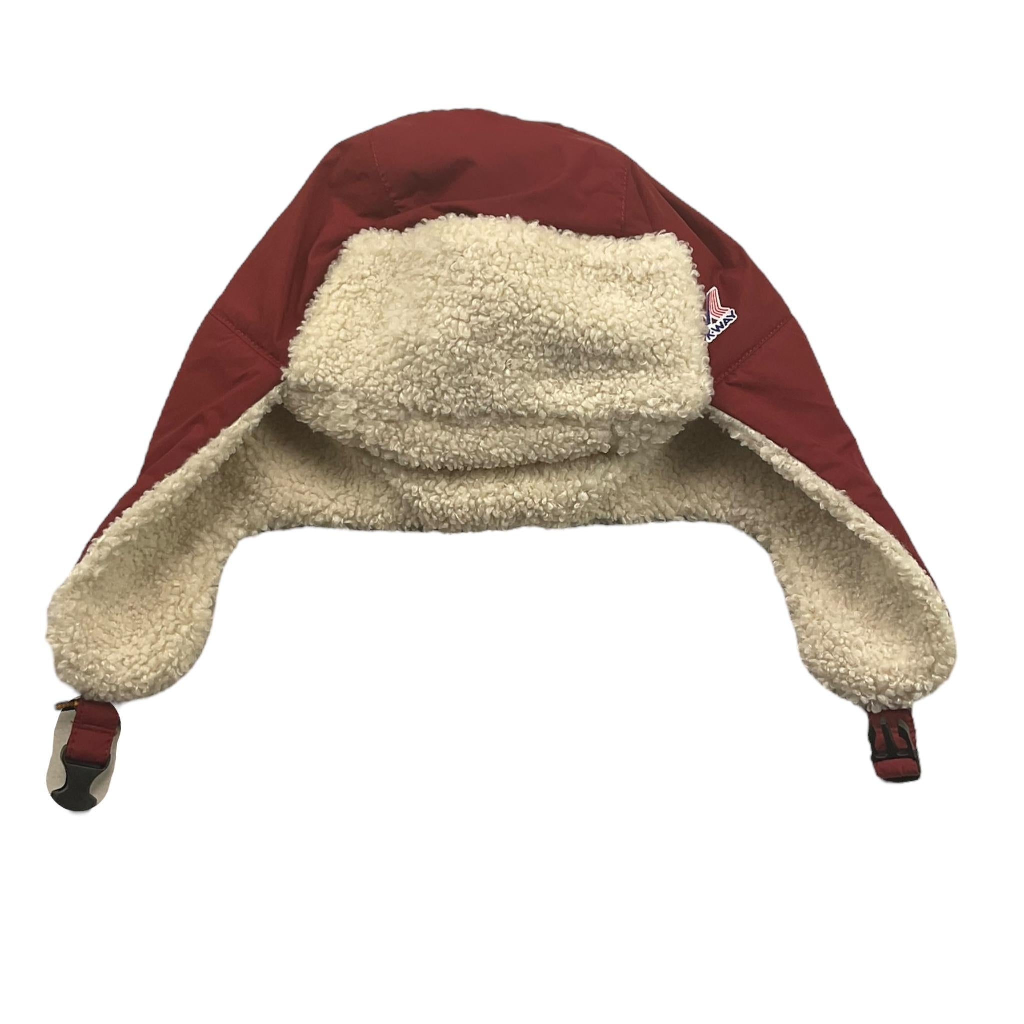 K-WAY cappello tinta unita con stampa Bordeaux per Bambino K31571W BORDEAUX K-WAY 