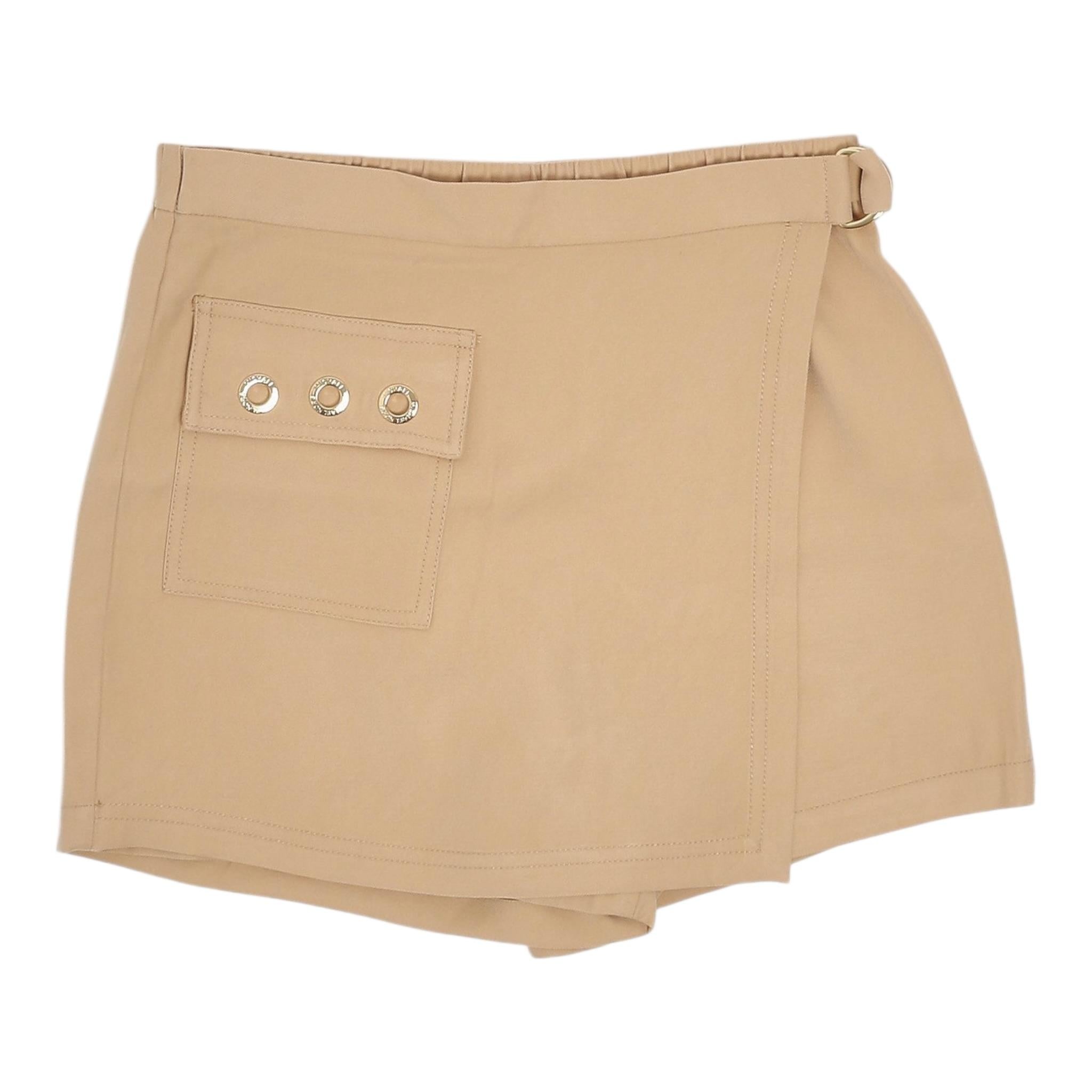 Michael Kors Short Tinta Unita per Bambina R30338 BEIGE MICHAEL KORS 