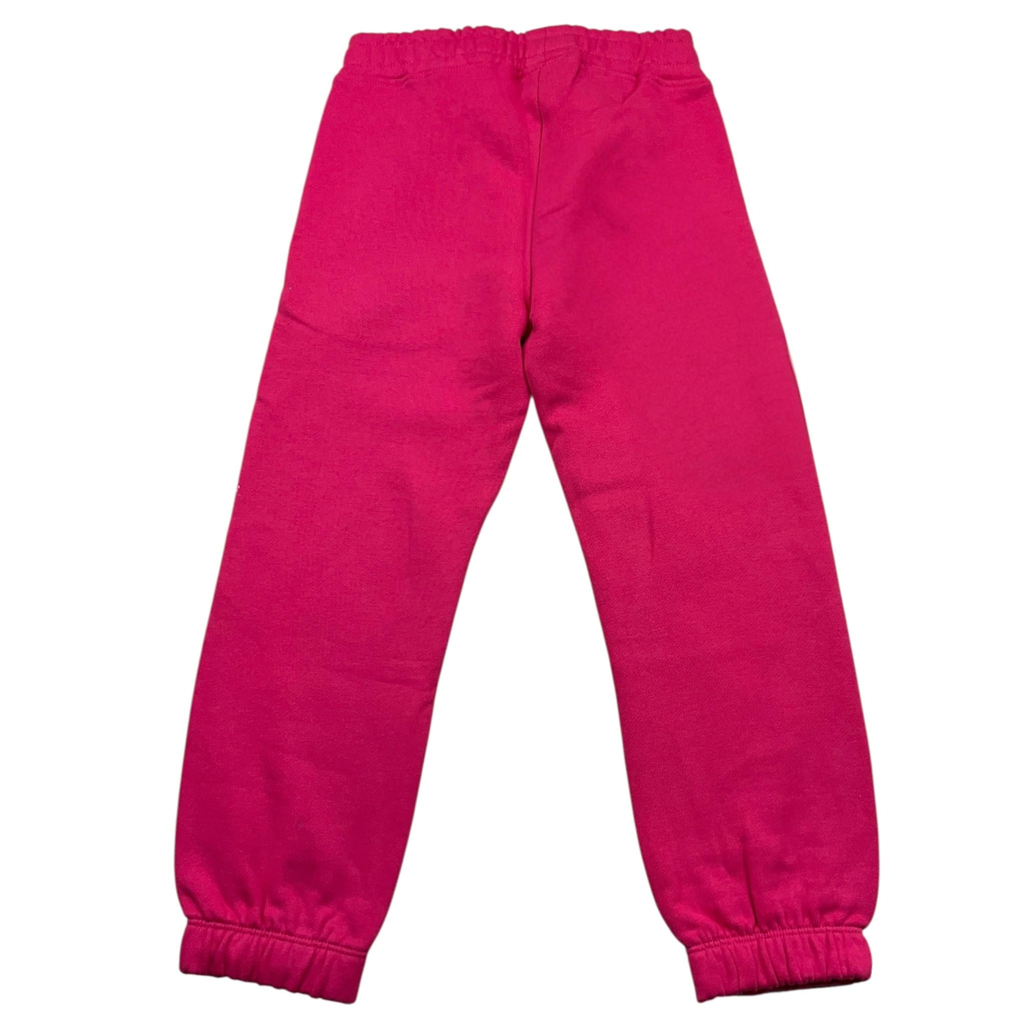 DIADORA pantalone tuta tinta unita con logo Fuxia per Bambina F4DIBGFP100 FUXIA DIADORA 