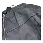 Iceberg Giubbino In Ecopelle Tinta Unita con Zip per Bambino GBICE5101J NERO ICEBERG 