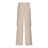 Marc Ellis Pantalone Tinta Unita Modello con Tasconi per Bambina JMJPT01189 BIANCO MARC ELLIS 