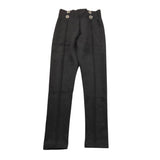 MARC ELLIS pantalone tinta unita in camoscio Nero per Bambina JMJPT00240 NERO MARC ELLIS 