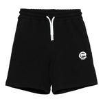 Msgm Bermuda In Felpa Tinta Unita con Logo per Bambino S5MSJBBE281 NERO MSGM 