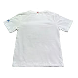 Saint Barth T-Shirt Girocollo Tinta Unita con Stampa per Bambino 00161L BIANCO SAINT BARTH 