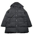 JOHN RICHMOND giubbino tinta unita con cappuccio e logo Nero per Bambino RBA24029PIS8 NERO JOHN RICHMOND 