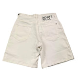 Dsquared2 Bermuda Tinta Unita Con 5 Tasche Bianco Per Bambino