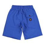 Refrigiwear Bermuda In Felpa Tinta Unita con Logo per Bambino 112PRMJS25X COBALTO REFRIGIWEAR 