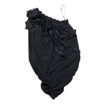 Fun & Fun Body Tinta Unita Giromanica con Balze per Bambina FNCJBD00987 NERO FUN & FUN 