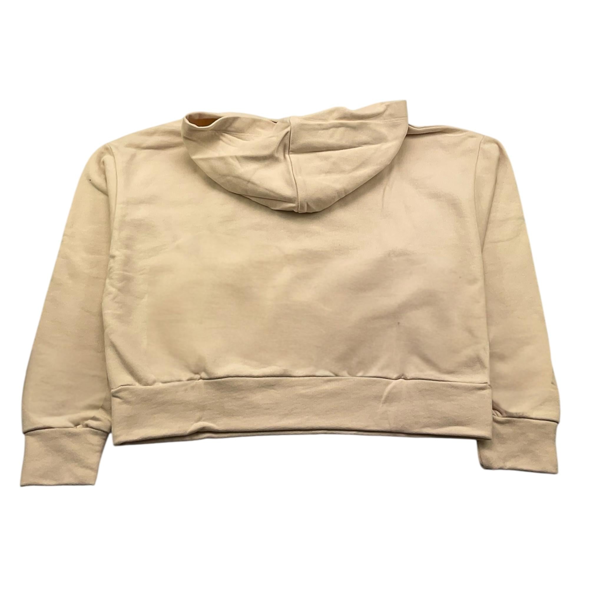 DIXIE felpa chiusa cn cappuccio tinta unita Panna per Bambina LM06040G67 PANNA DIXIE 