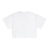 Maison Margiela T-Shirt Tinta Unita Girocollo Con Stampa Bianco Per Bambina