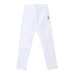 BALMAIN pantalone tinta unita con logo Panna per Bambino BU6P30 PANNA BALMAIN 