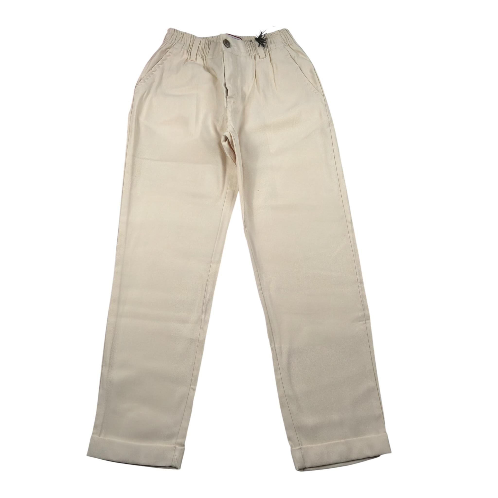 Cesare Paciotti Pantalone tinta unita con Elastico In Vita Beige per Bambino PTP5153J BEIGE CESARE PACIOTTI 