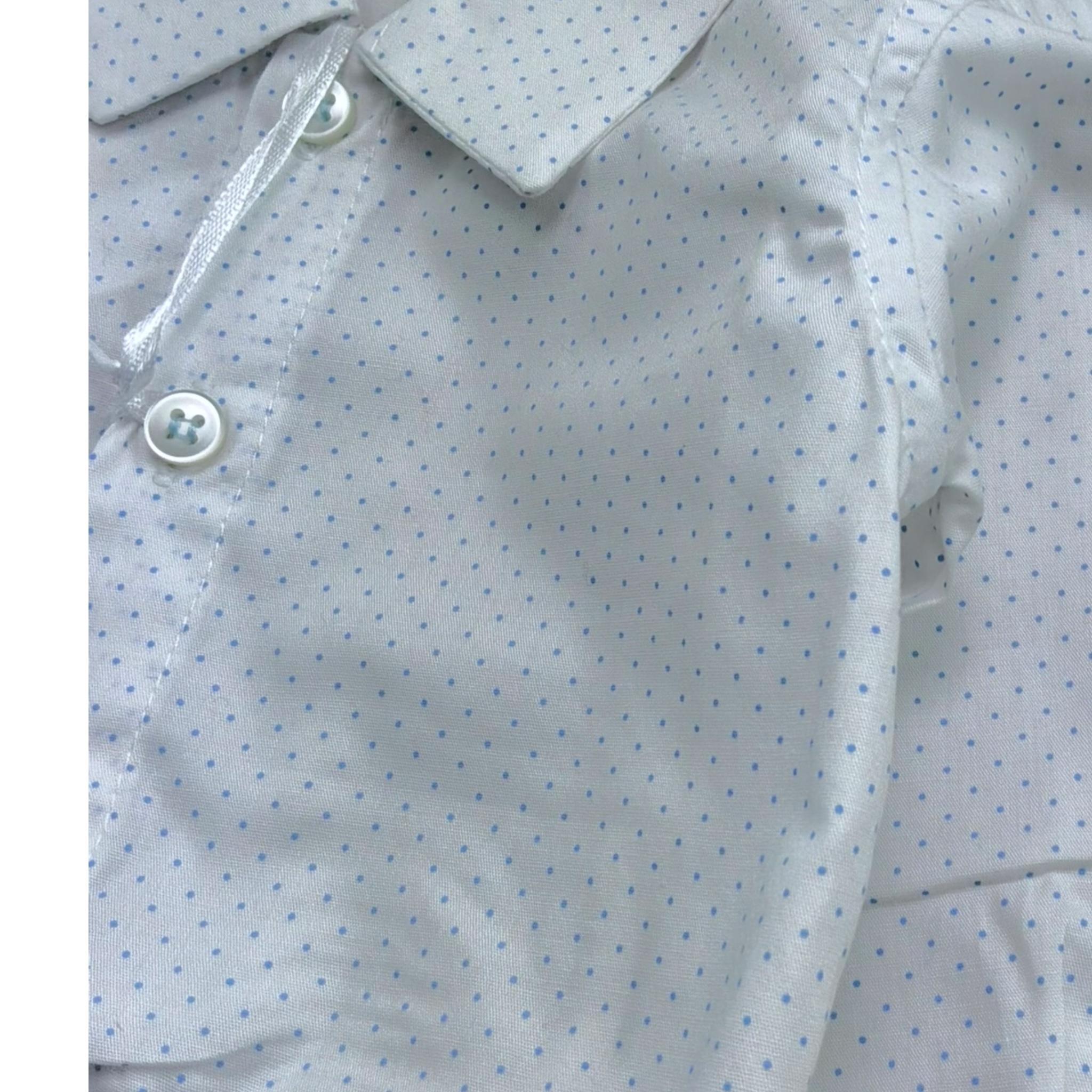 Manuel & Frank Camicia Manica Lunga Modello Body per Neonato MF3296I BIANCO MANUEL & FRANK 