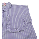 Vicolo Camicia Giromanica tinta unita con Taschino Lilla per Bambina 3146C0779 LILLA VICOLO 