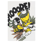 I Do T-Shirt Girocollo Tinta Unita con Stampa per Neonato 4B459N BIANCO I DO 