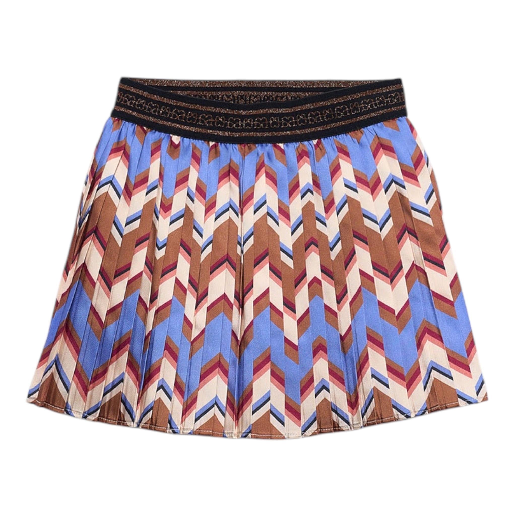 ABEL & LULA gonna stampa fantasia plissettata Multicolor per Bambina 5522 MULTICOLOR ABEL & LULA 