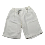 Eleventy Bermuda Tinta Unita con Elastico In Vita per Bambino EW6P59X PANNA ELEVENTY 