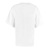 Dolce & Gabbana T-Shirt Girocollo Tinta Unita con Stampa per Neonata L2JTBL BIANCO DOLCE & GABBANA 