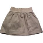 Trussardi Gonna Tinta Unita con Elastico In Vita per Neonata TIP26115G FANGO TRUSSARDI 