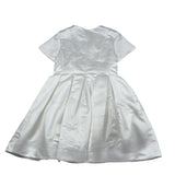 Simonetta Abito Cerimonia Tinta Unita Mezza Manica per Bambina SS1A51 BIANCO SIMONETTA 