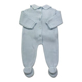 BABIDU set tutina tinta unita-cappello Azzurro per Neonato 12759 AZZURRO BABIDU 