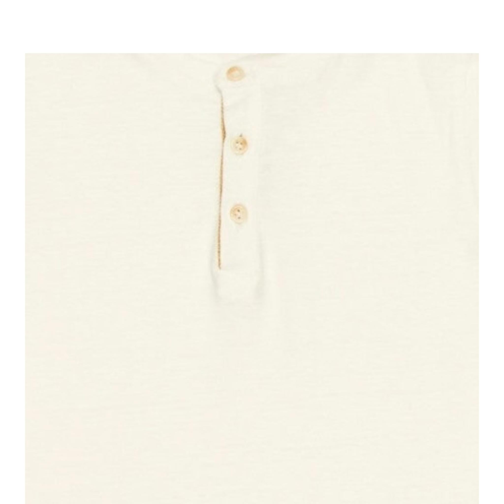 Manuel Ritz Polo Tinta Unita Mezza Manica per Bambino MR3077 PANNA MANUEL RITZ 