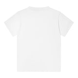 Missoni T-Shirt Girocollo Tinta Unita Con Stampa Bianco Per Bambino