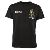 Disclaimer T-Shirt Girocollo Tinta Unita Con Stampa In Contrasto Nero Per Bambino
