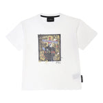 John Richmond T-Shirt Girocollo Tinta Unita con Stampa per Bambino RBP25159TS BIANCO JOHN RICHMOND 