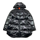SUNS  giubbino tinta unita con zip e cappuccio Nero per Bambina GBS5360DX NERO SUNS 