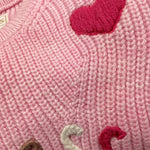 GUESS maglia gircollo tinta unita con ricami Rosa per Bambina K4BR01Z3IC0X ROSA GUESS 