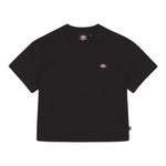 DICKIES t-shirt girocollo tinta unita cn logo Nero per Bambino DK0KSR640WH1 NERO DICKIES 