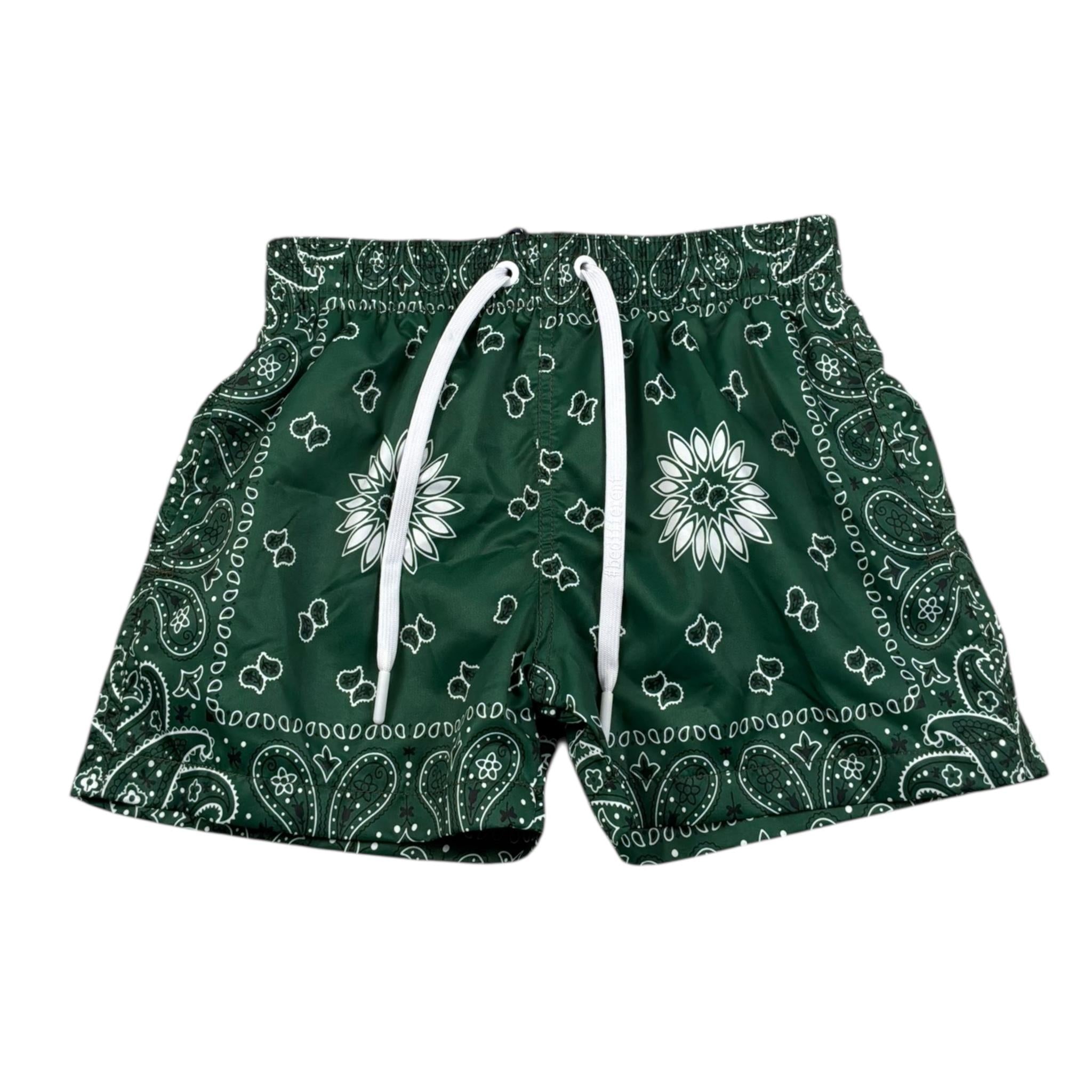 Move Costume Modello Boxer Tinta Unita con Fantasia per Bambino BANDANAVERDE VERDE MOVE 