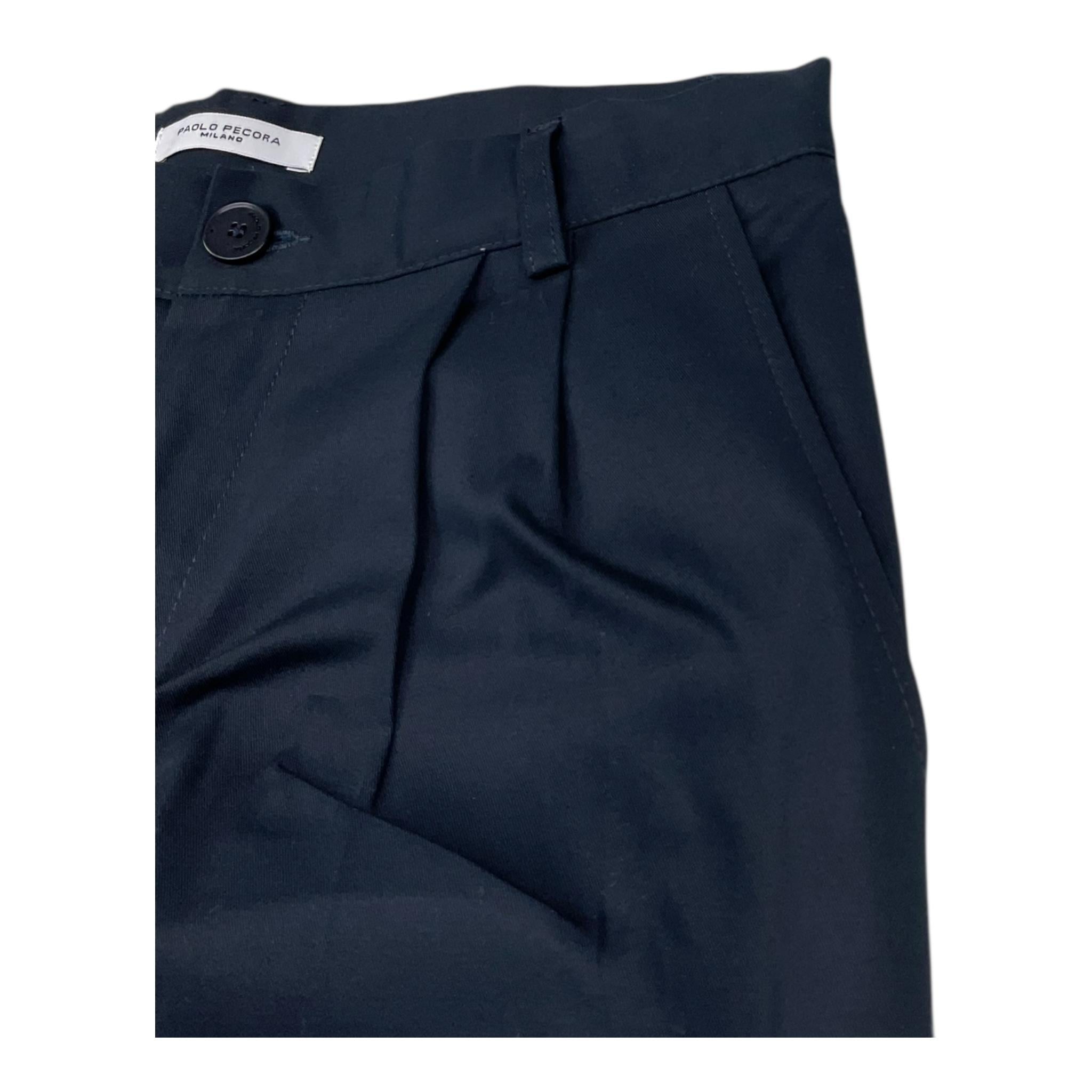 Paolo Pecora Pantalone Tinta Unita con Tasche America per Bambino PP4082J BLU PAOLO PECORA 