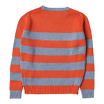 MARNI maglia girocollo fantasia a righe Arancione/azzurro per Bambino M00856 ARANCIONE/AZZURRO MARNI 