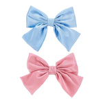 Monnalisa Set 2 Fermagli Bicolore per Bambina 19E018 ROSA MONNALISA 